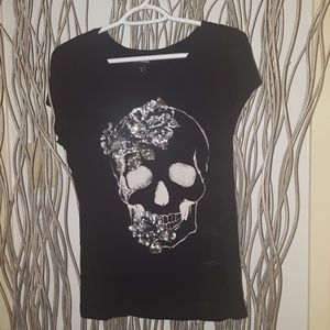 Express skull tshirt